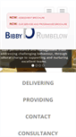 Mobile Screenshot of bibbyrumbelow.com